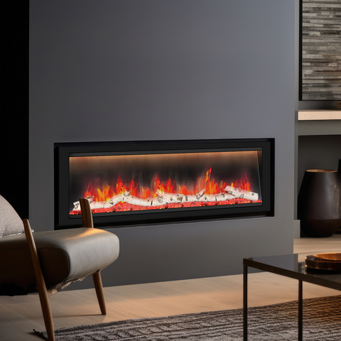 Dynasty Allegro 58" Smart Wall Mount Electric Fireplace - DY-BFM58