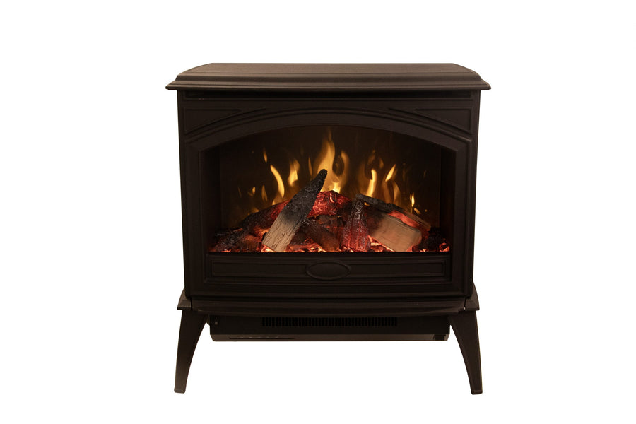 Amantii Cast Iron Freestanding Electric Fireplace Stove