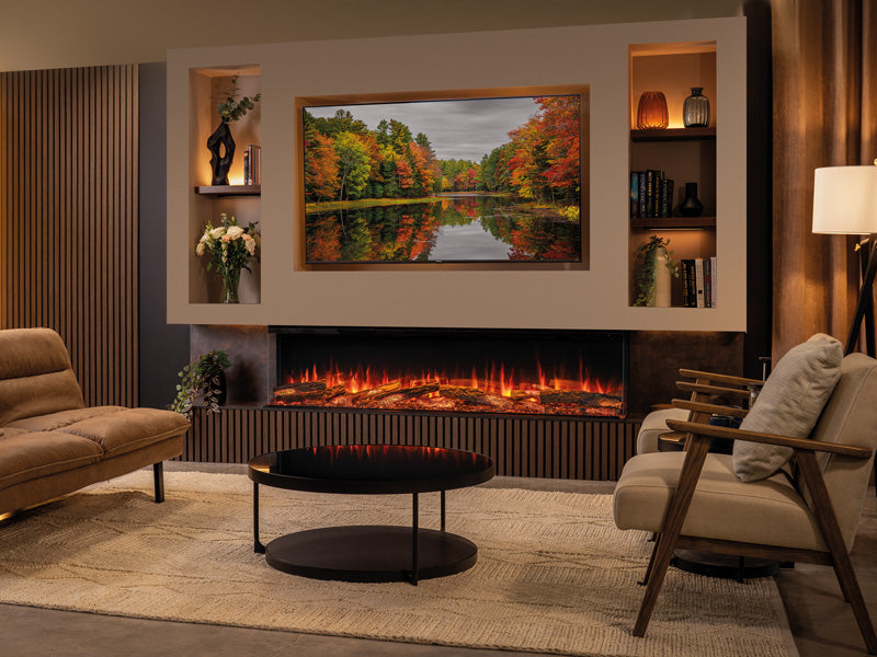 Regency Avita 75" Built-in 3-Sided Electric Fireplace - EXA190
