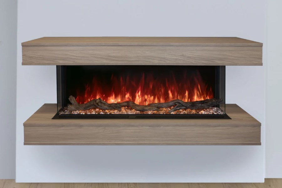 Modern Flames 58" Wall-mount Cabinet Coastal Sand - WMC-44LPM-CS