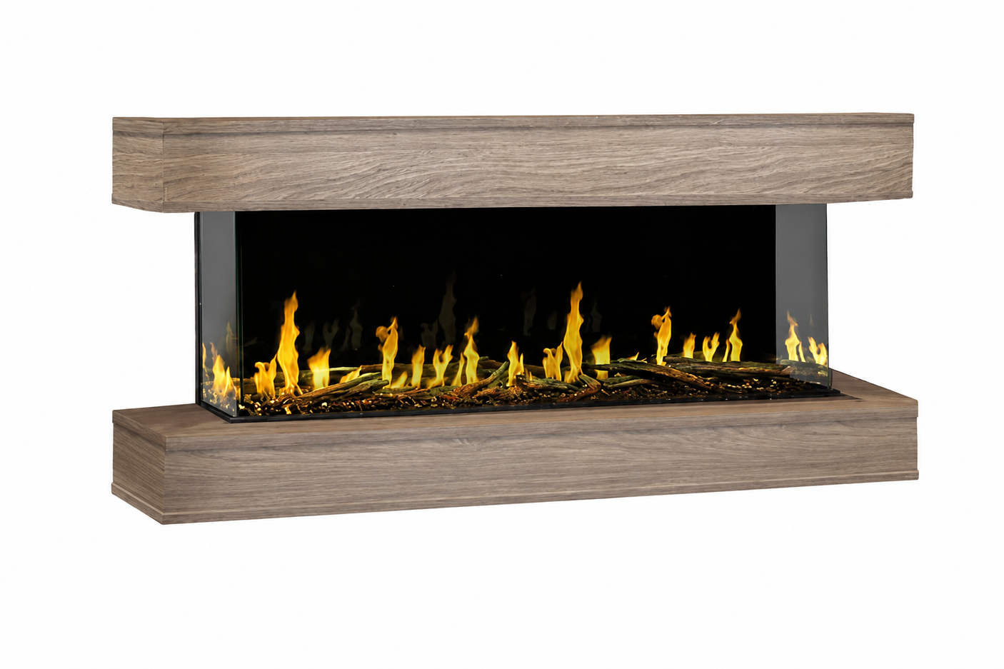 Modern Flames Coastal Sand Floating Mantel for 52" Orion - WSS-OR52-CS
