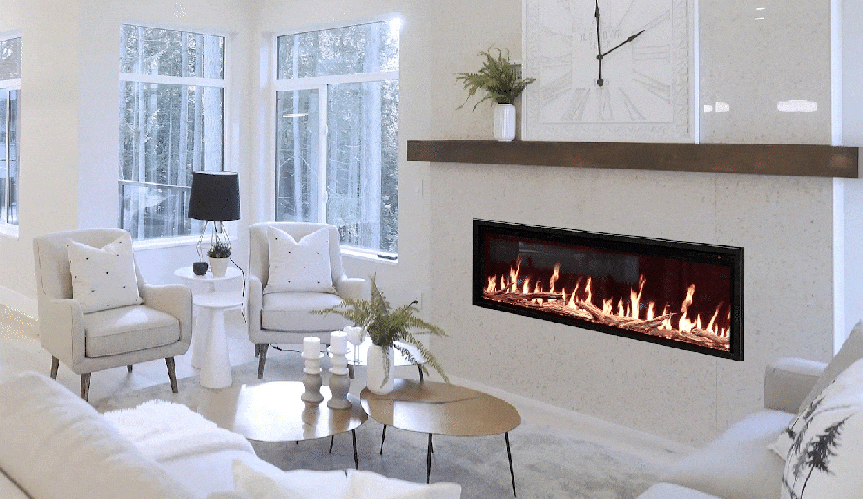 Modern Flames Orion Slim 52" Linear Electric Fireplace