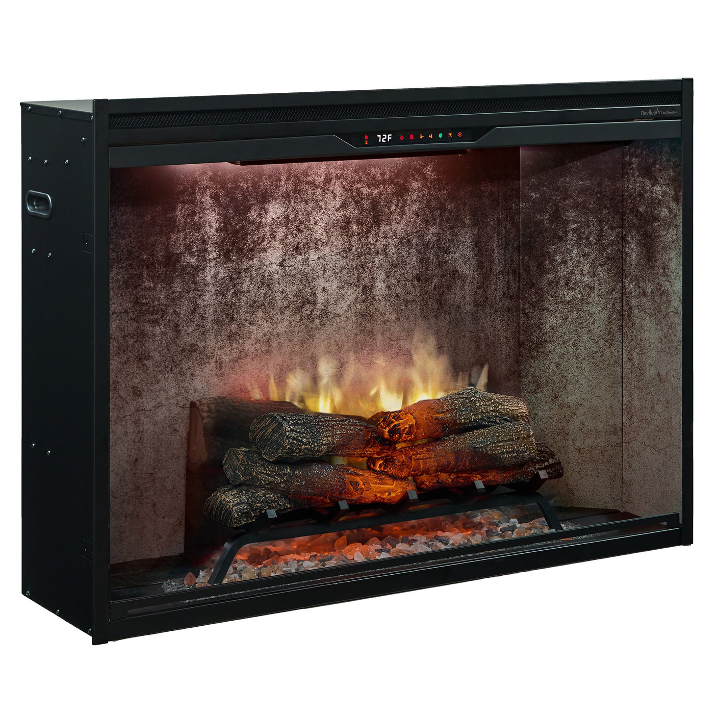 Dimplex Revillusion 42" Built-in Firebox - Weathered Concrete