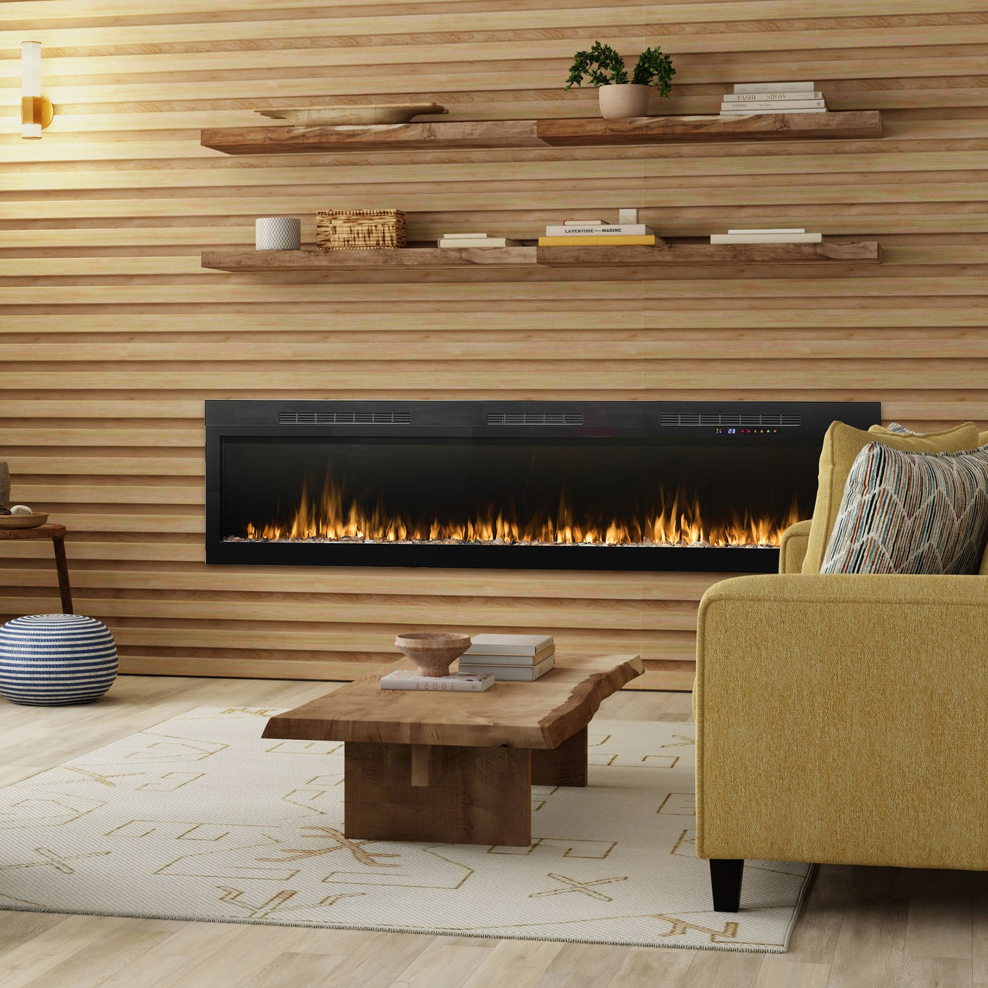 Dimplex Vital Sense 74" Linear Electric Fireplace