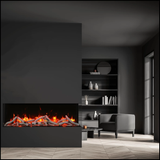 Amantii 30-TRV-SLIM Indoor/Outdoor 3-Sided Electric Fireplace