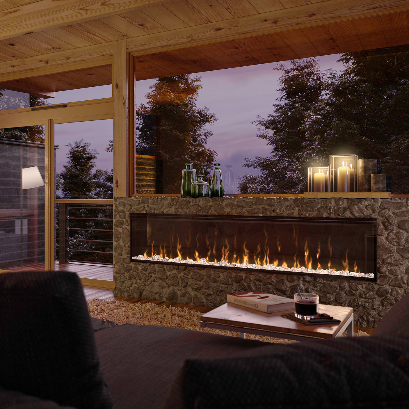 Dimplex IgniteXL 74" Electric Fireplace - XLF74