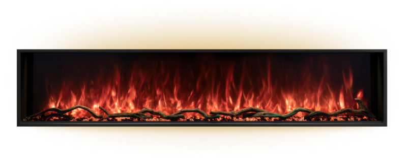 Landscape 80" Pro Slim Built-in Electric Fireplace - LPS-8014