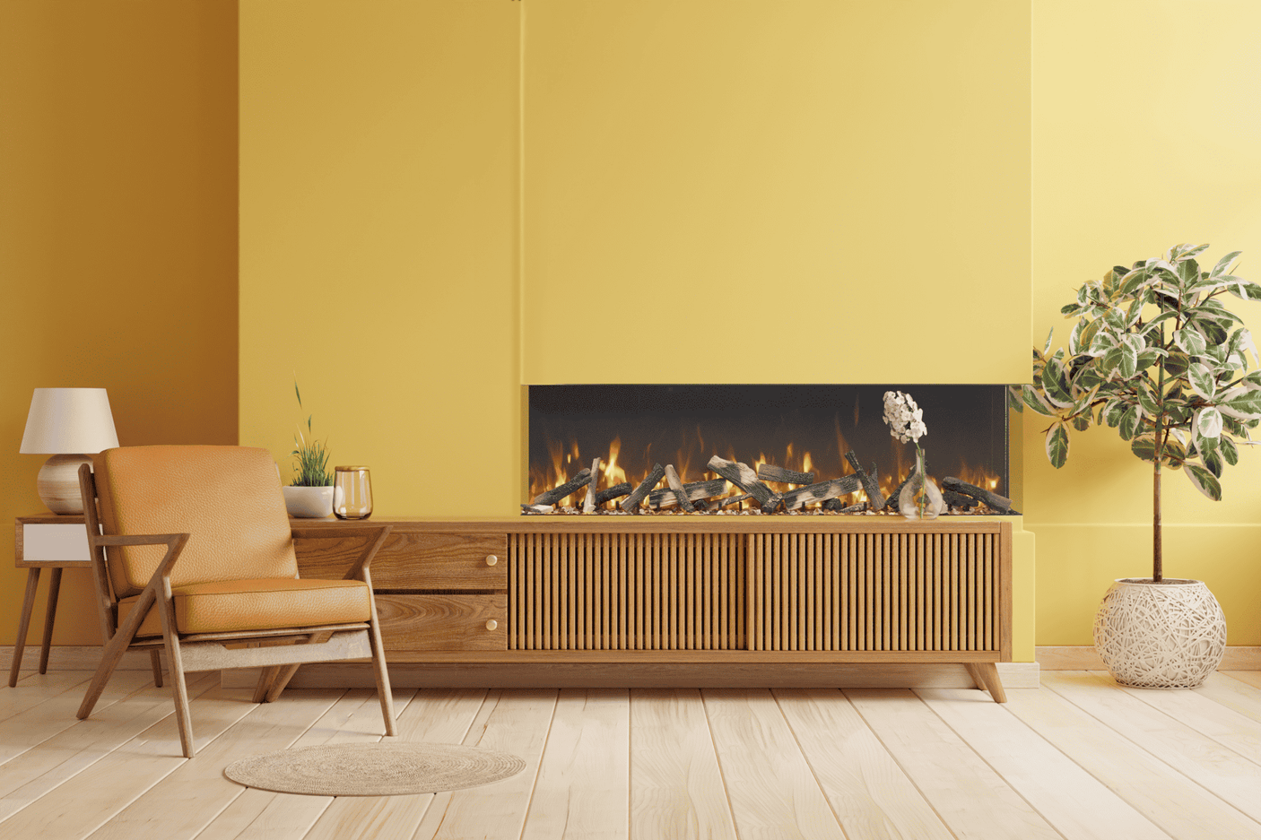Amantii 16 piece Split Log Set - DESIGN-MEDIA-SPLITLOG-16PCE