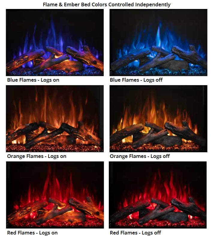 Redstone Series Ember Bed Colors - RS-3626