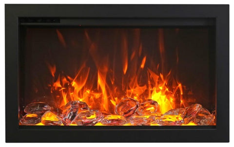 Amantii TRD 30" Electric Fireplace 