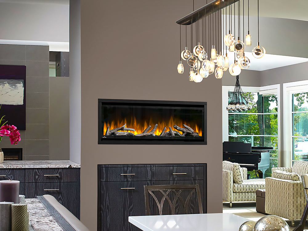 Napoleon 42 Alluravision Deep Wall Mount Electric Fireplace - NEFL42C –  The Electric Fireplace Shop