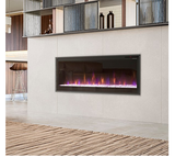 Dimplex Slim Multi-Fire 50" Built-in Linear Electric Fireplace Living Room - PLF5014-XS