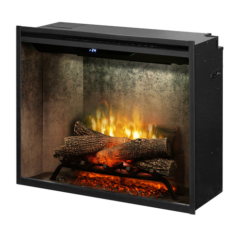 Dimplex Revillusion Weathered Concrete 30" Built-in Firebox - RBF30WC-FG