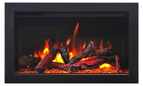 Amantii 33" TRD Electric Fireplace Logs