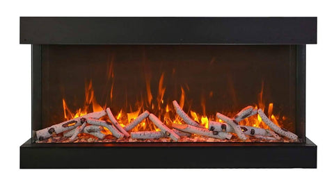 Amantii 50-TRU-VIEW-XL-XT Smart Indoor/Outdoor 3-Sided Electric Fireplace