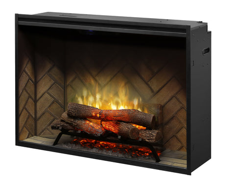 Dimplex 42" Revillusion Electric Fireplace with front glass - RBF42-FG