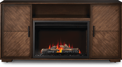 Napoleon Hayworth Electric Fireplace Media Console  - NEFP30-3620RLB NEFB30H