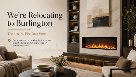 The Electric Fireplace Shop Is Relocating to Burlington