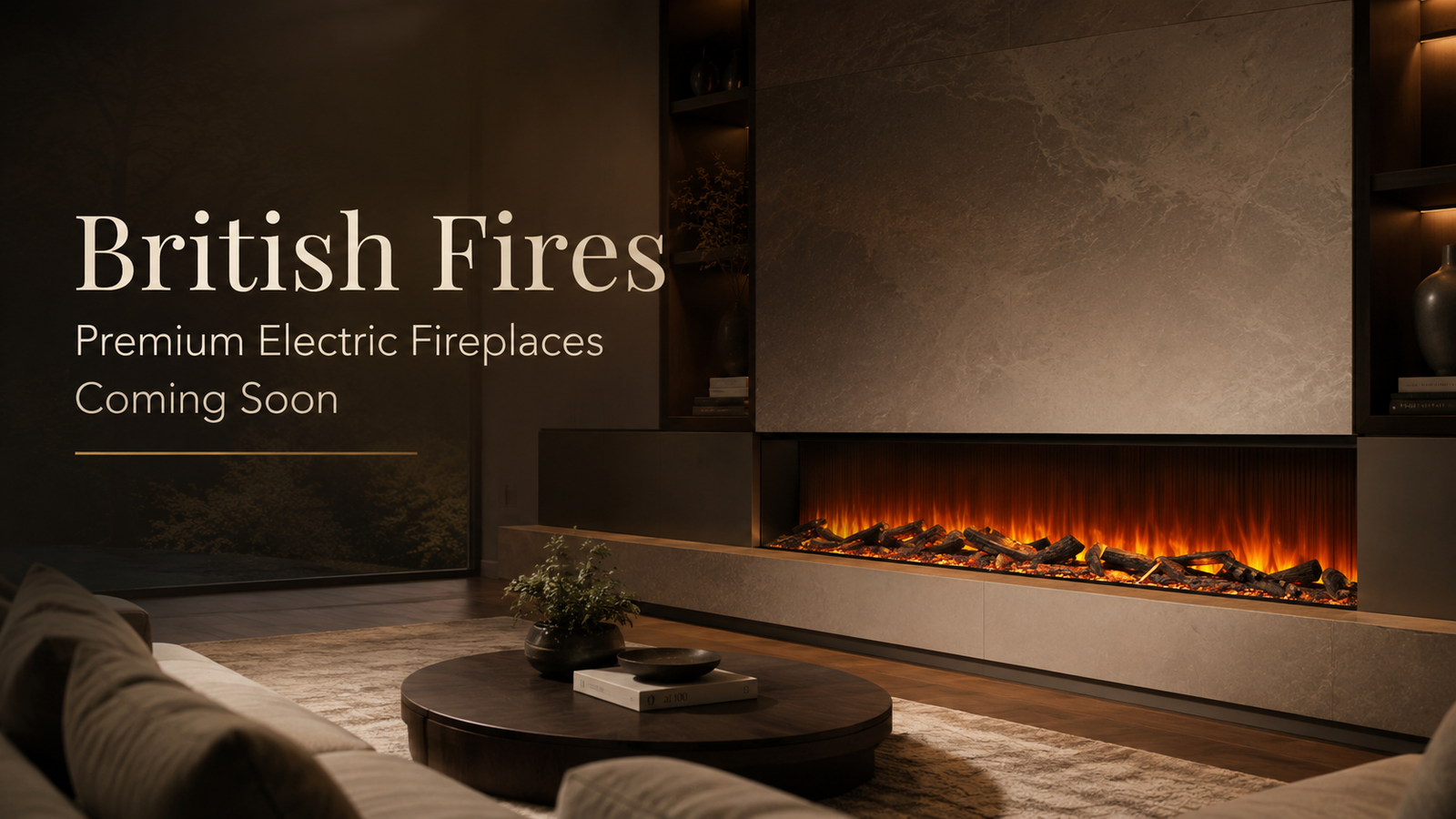 British Fires Electric Fireplaces Are Coming to The Electric Fireplace Shop