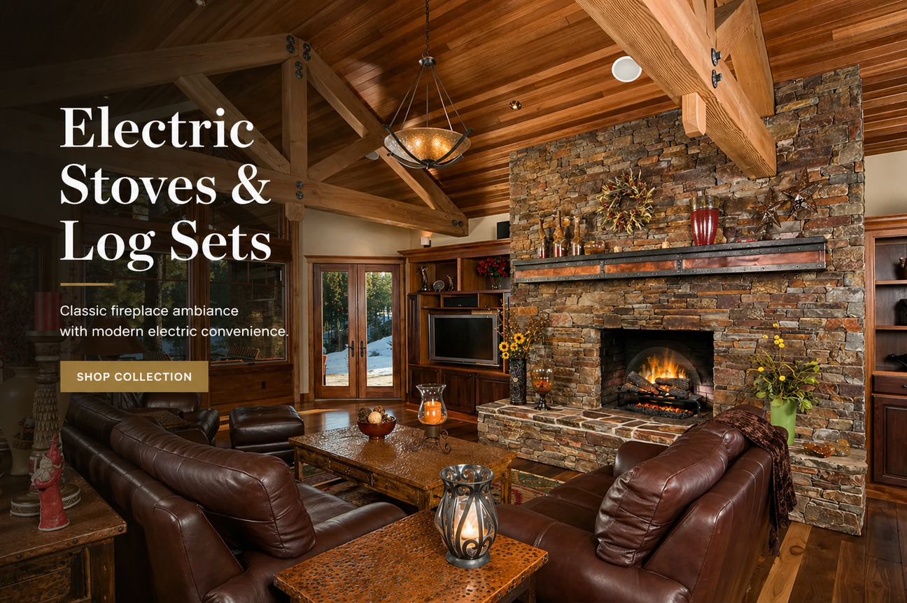 Electric Stoves & Log Sets