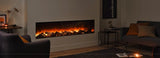 British Fires 75" The New Forest 1900 Black Edition Electric Fireplace
