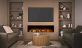 British Fires 63" The New Forest 1600 Black Edition Electric Fireplace