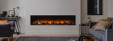 British Fires 75" The New Forest 1900 Black Edition Electric Fireplace