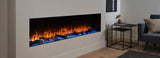 British Fires 75" The New Forest 1900 Black Edition Electric Fireplace