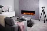 British Fires 63" The New Forest 1600 Black Edition Electric Fireplace