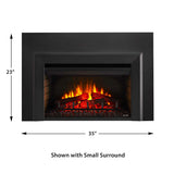 SimpliFire 35" Small Surround For 25" Electric Insert - SF-SI3523-INS25