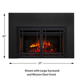 SimpliFire 37" Large Surround For 25" Electric Insert - SF-SI3726-INS25
