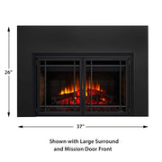 SimpliFire 37" Large Surround For 25" Electric Insert - SF-SI3726-INS25