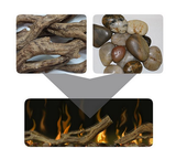 Dimplex Accessory Driftwood and River Rock - LF34DWS-KIT