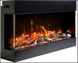 Amantii 40-TRV-SLIM 3-Sided Electric Fireplace