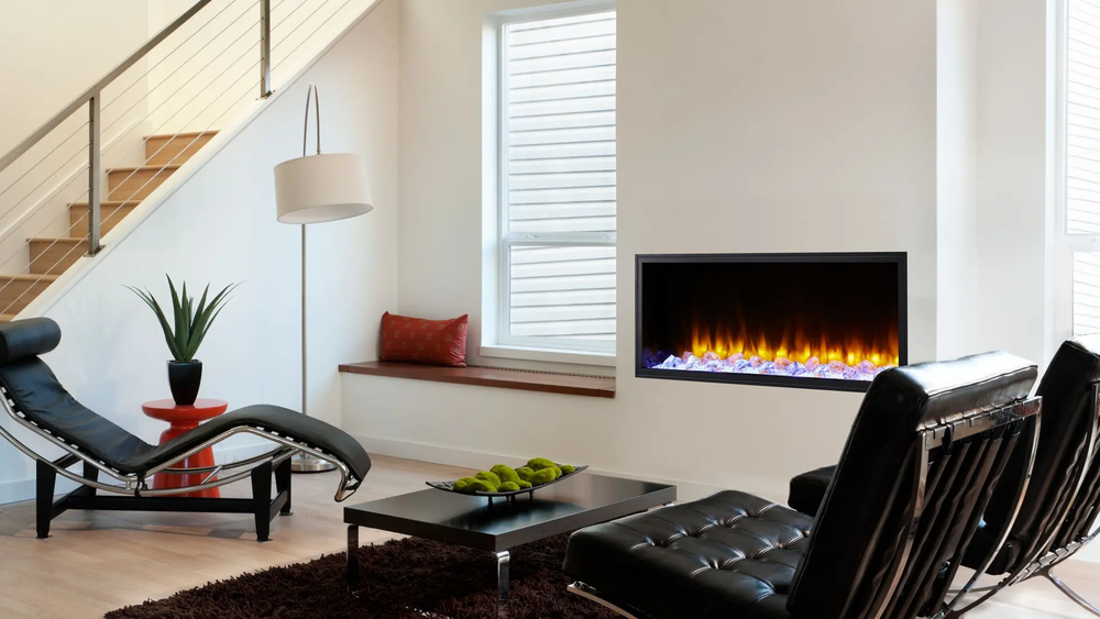 43" Scion Linear Electric Fireplace - SF-SC43-BK