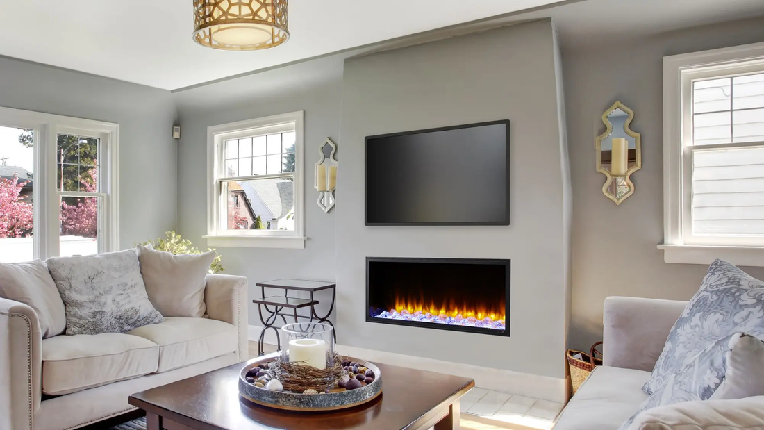 *FLOOR MODEL* 43" Scion Linear Electric Fireplace