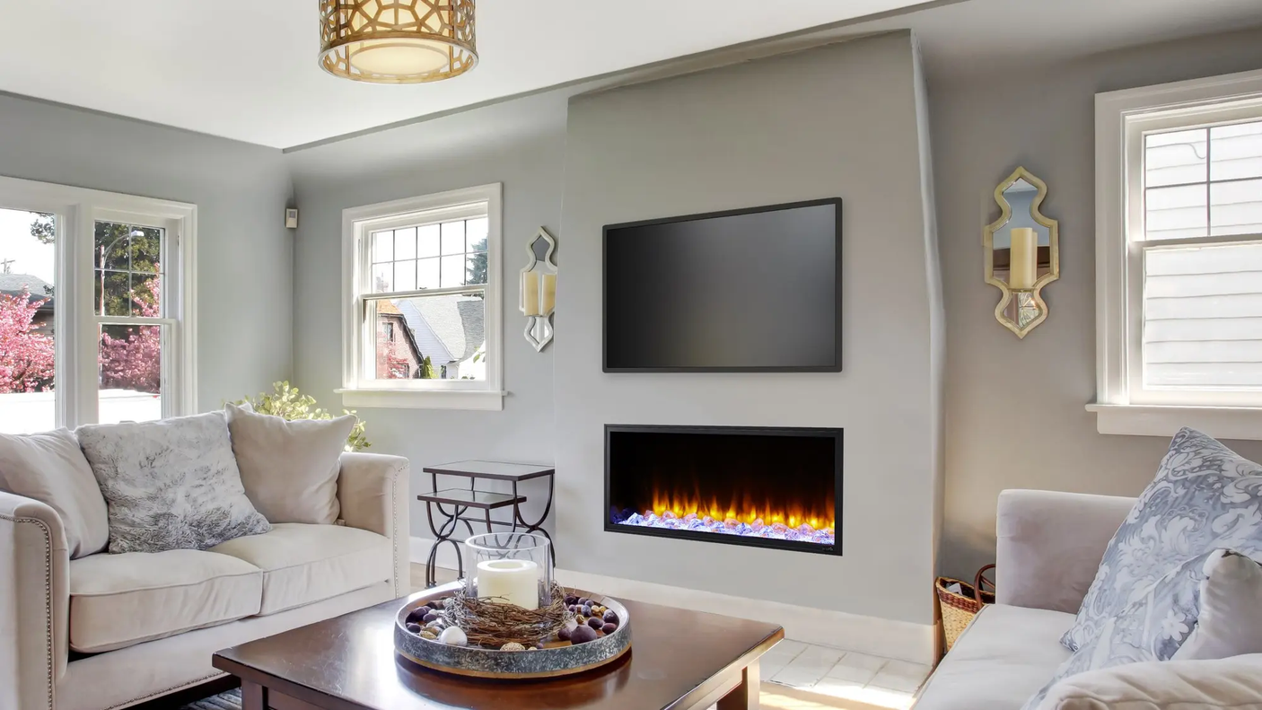 43" Scion Linear Electric Fireplace (Floor Model)