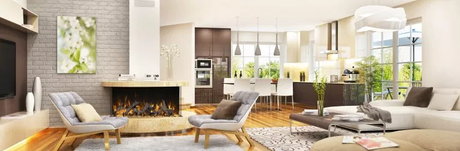 Amantii TRV-45-BESPOKE Electric Fireplace