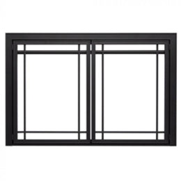 SimpliFire 25 inch Mission Door Front