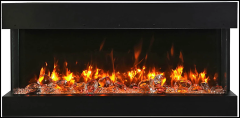Amantii 50-TRV-SLIM Smart Indoor/Outdoor 3-Sided Electric Fireplace