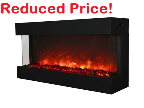 Amantii 50" Tru-View-XL 3 Sided Electric Fireplace (FLOOR MODEL) $1299.00+Tax