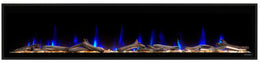 Dimplex Ignite Evolve 74 inch Linear Electric Fireplace flame detail
