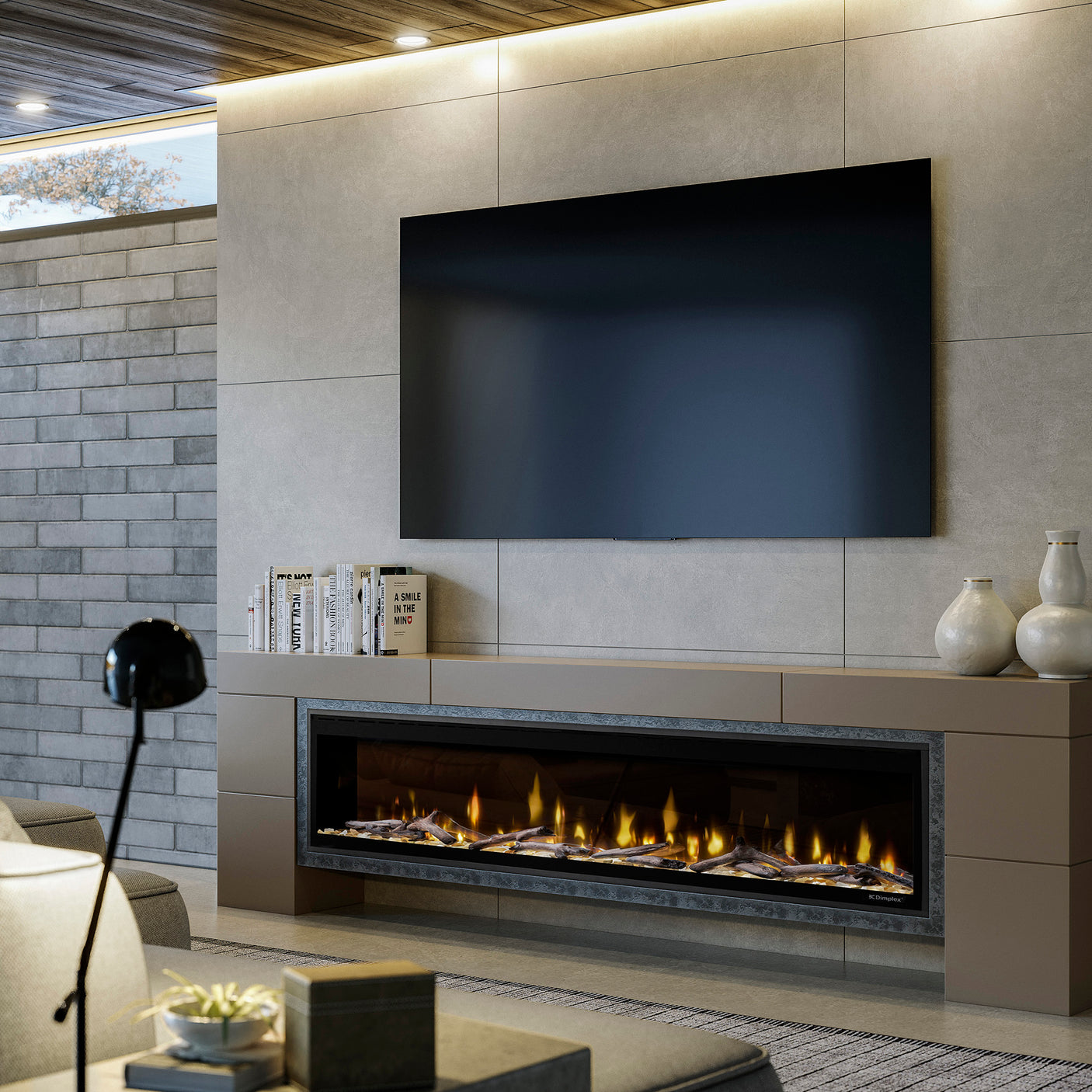 Dimplex Ignite Evolve 74" Linear Electric Fireplace - EVO74
