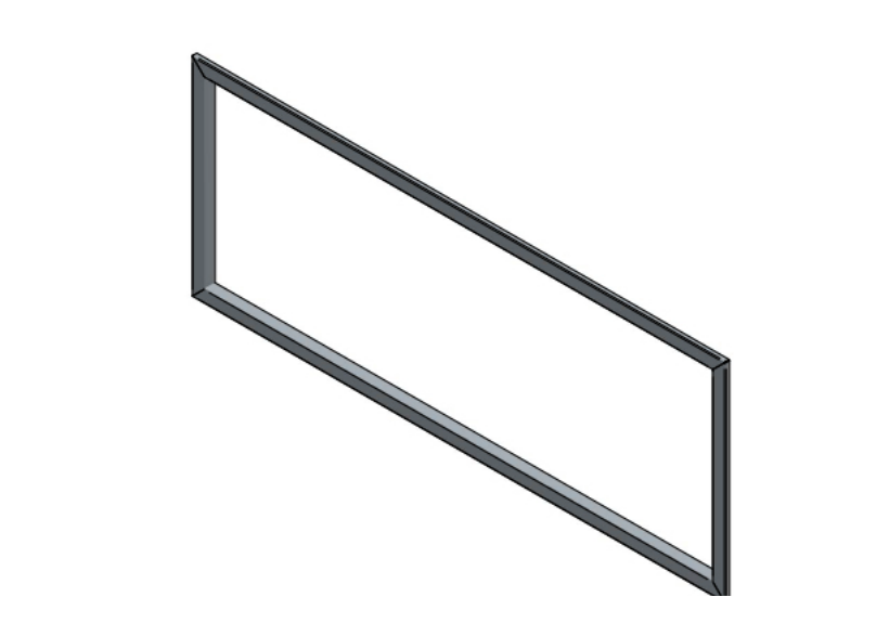 British Fires 75" New Forest Finishing Trim