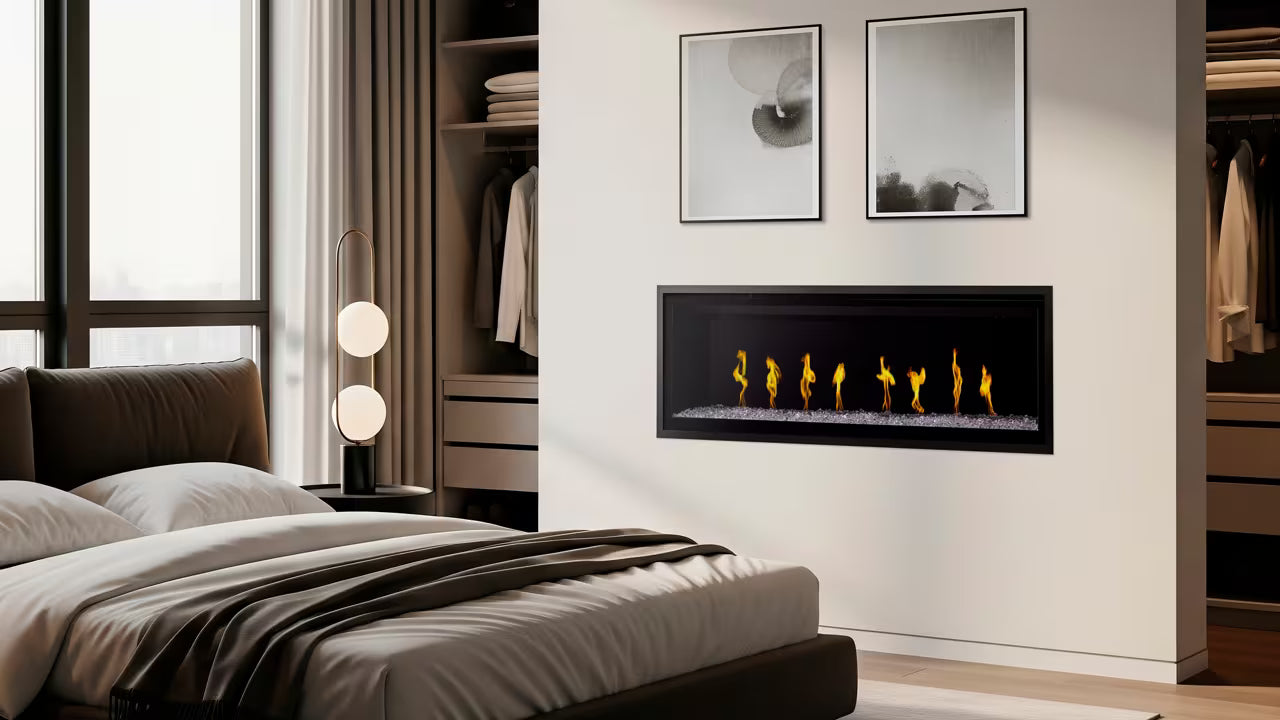 60" SimpliFire Allusion Edge Electric Fireplace - SF-ALLE60