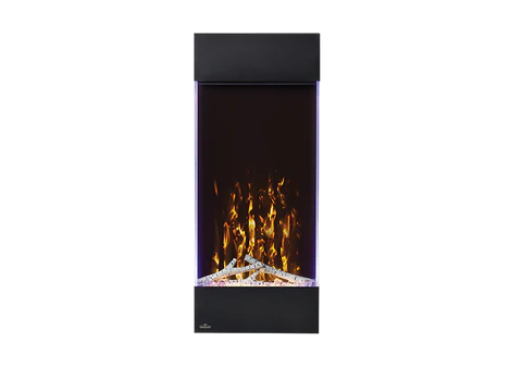 Napoleon Allure Vertical Wall Mount Electric Fireplace -NEFVC38H lifestyle view