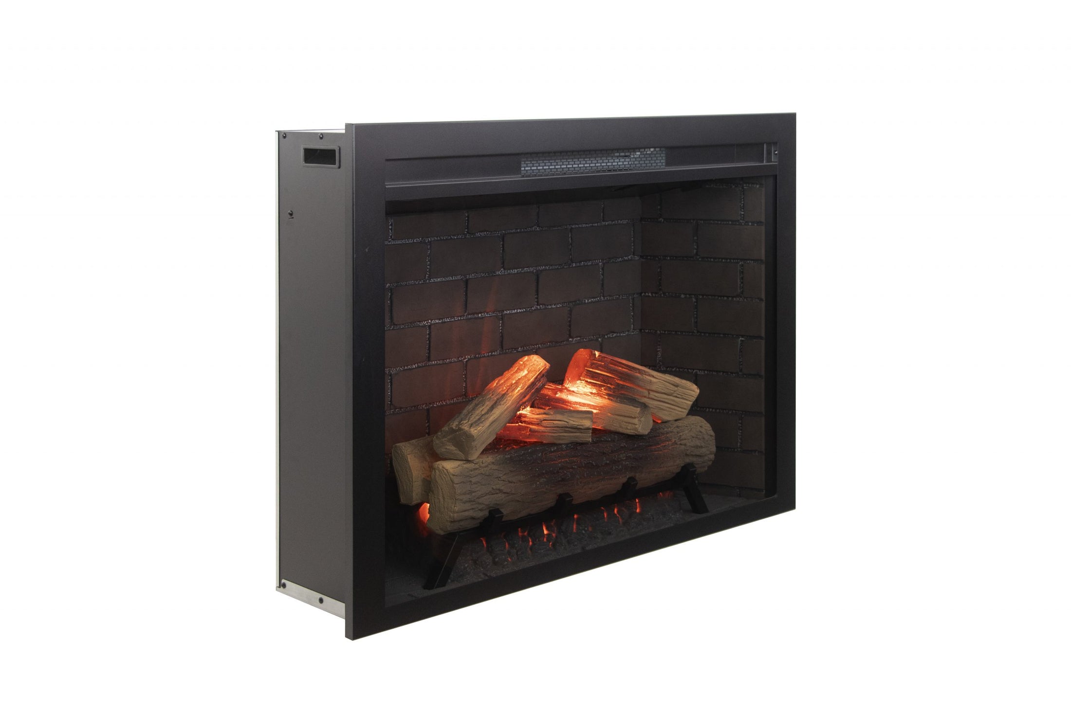 Amantii 33 inch Fire & Ice Electric Fireplace Insert flame detail