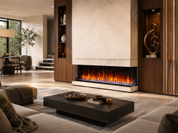Kozy Heat Osseo 64" Linear Electric Fireplace - OSO-E64
