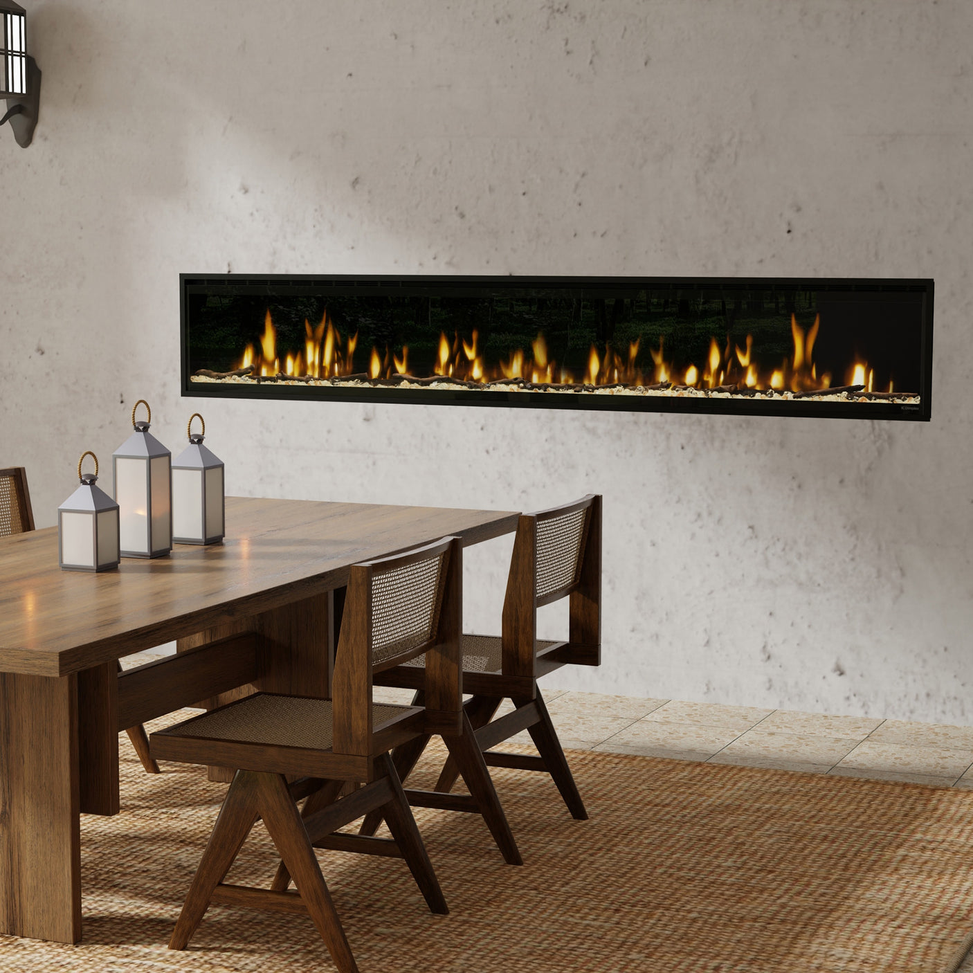 Dimplex Ignite Evolve 100" Linear Electric Fireplace - EVO100