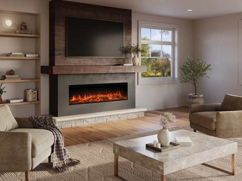 Regency Avita 64" Built-in 3-Sided Electric Fireplace - EXA160